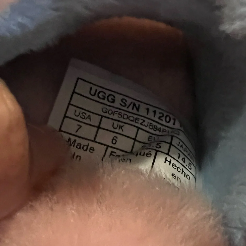 💗 *NEW* Ugg - Baby Girls Fluff Yeah Slide‎ Slippers